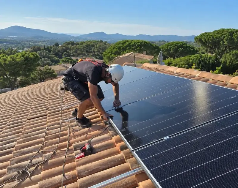 Installateur panneaux solaires Bessay — pose photovoltaïque sur toiture