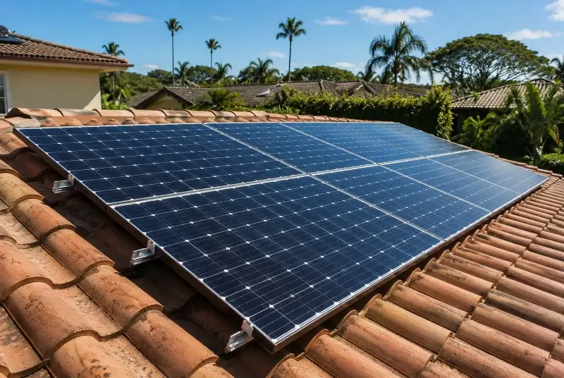 Installation de panneaux solaires à Bessay